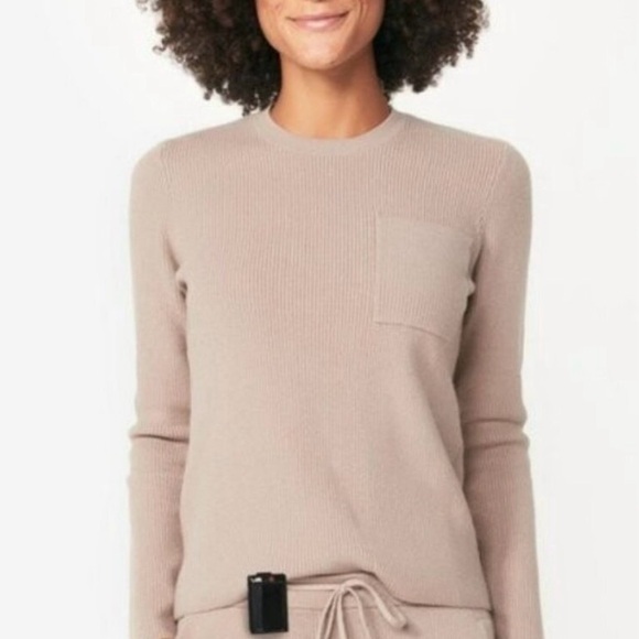 Figs Sweaters - Figs Ribbed Knit Sweater